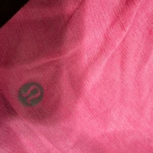 Pink Lululemon tank size 12
